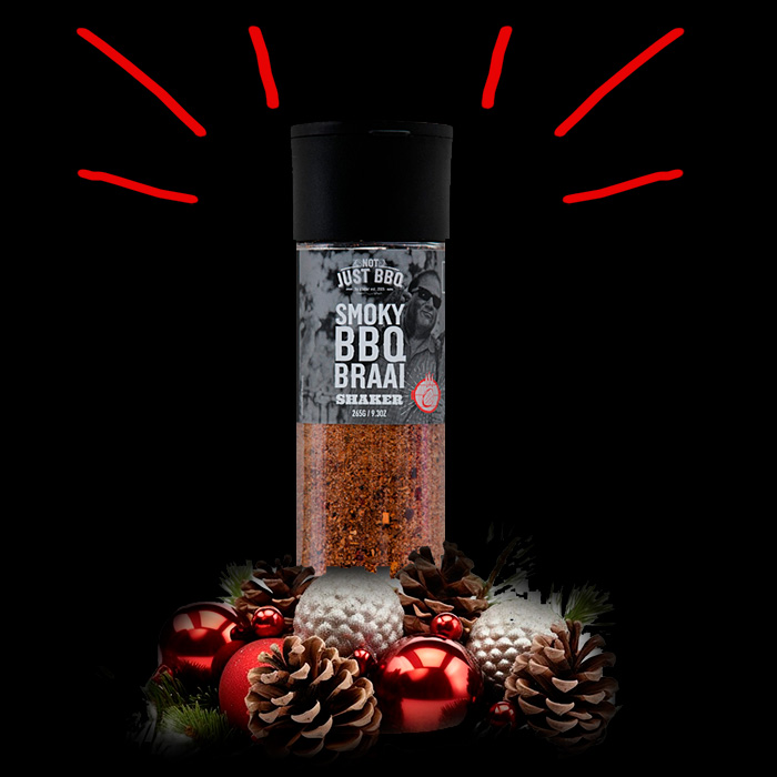 NOT JUST BBQ Smoky BBQ BRAAI SEASONING 265gr