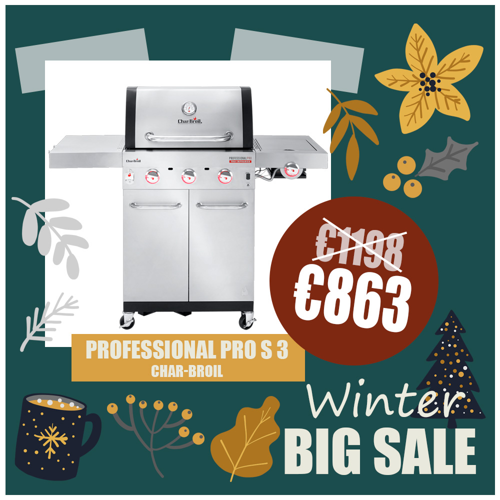 CHAR BROIL PROFESSIONAL PRO S 3