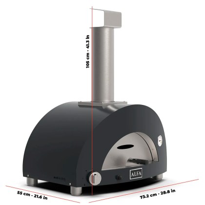 ALFA MODERNO 1 PIZZA (Ex Nano) COPPER ΞΥΛΟ
