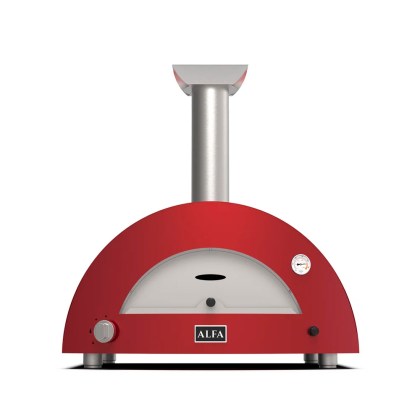 ALFA MODERNO 2 PIZZE ANTIQUE RED ΞΥΛΟ