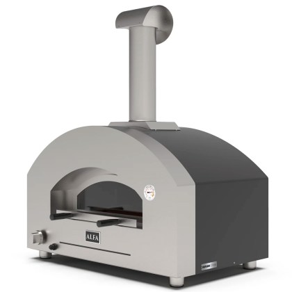 ALFA FUTURO 2 PIZZE (Ex Stone Oven) SILVER BLACK ΥΓΡΑΕΡΙΟ / ΞΥΛΟ