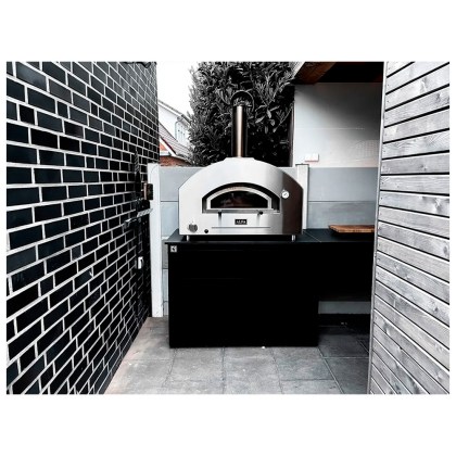 ALFA FUTURO 2 PIZZE (Ex Stone Oven) SILVER BLACK ΥΓΡΑΕΡΙΟ / ΞΥΛΟ