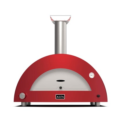 ALFA MODERNO 3 PIZZE ANTIQUE RED ΞΥΛΟ