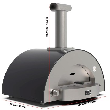 ALFA CLASSICO 4 PIZZE ARDESIA GREY ΥΓΡΑΕΡΙΟ / ΞΥΛΟ