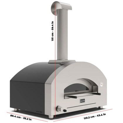 ALFA FUTURO 4 PIZZE SILVER BLACK ΥΓΡΑΕΡΙΟ / ΞΥΛΟ