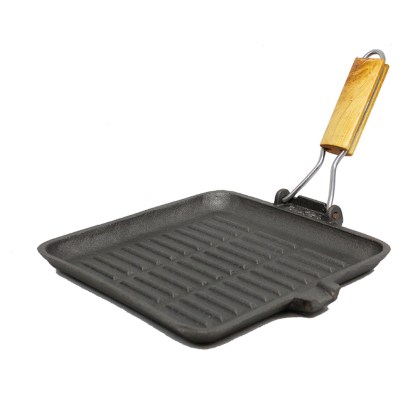 ART GAS CAST IRON GRIDDLE 28x28cm