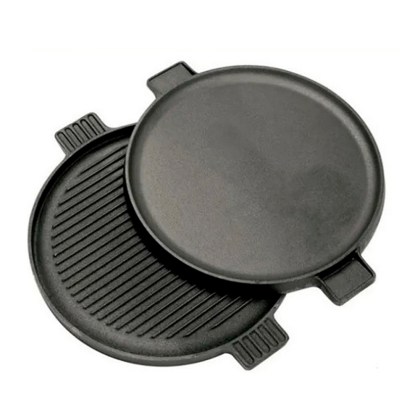 ART GAS CAST IRON GRIDDLE 35CM
