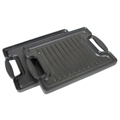 ART GAS CAST IRON GRIDDLE 36Χ25CM