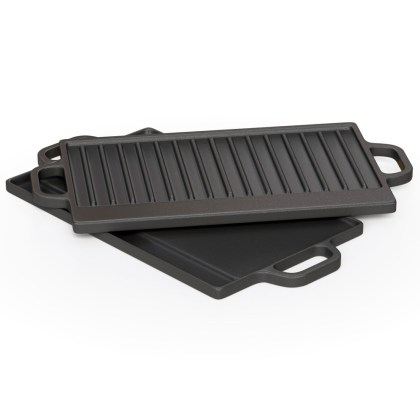 ART GAS CAST IRON GRIDDLE 38Χ23CM