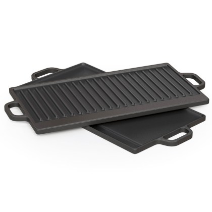 ART GAS CAST IRON GRIDDLE 43Χ23CM