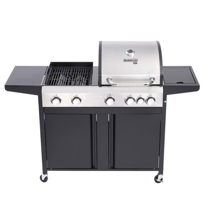 BORMANN Elite BBQ5060 Gas Grill 3 in 1 Combo Grill