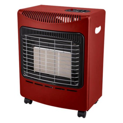 Coral Gas Liquid Gas Heater Smart Thermo Red