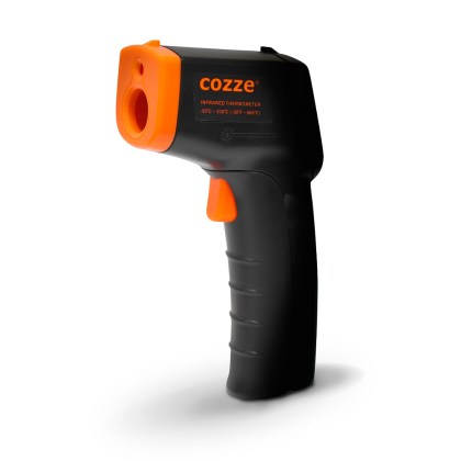 Το Cozze Infrared thermometer with trigger 530 celcius είναι θερμόμετρο υπερύθρων με σκανδάλη για μέτρηση πέτρας πίτσας. 