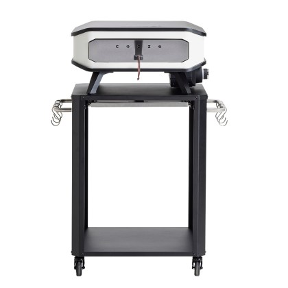 Cozze Outdoor table with pull-out table for pizza ovens 13 and 17