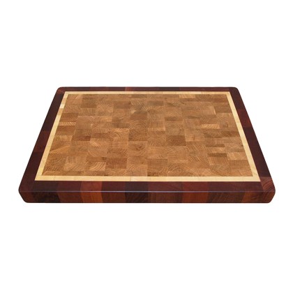  Cutting Board Maple Oak and Sapele Model 001 Medium