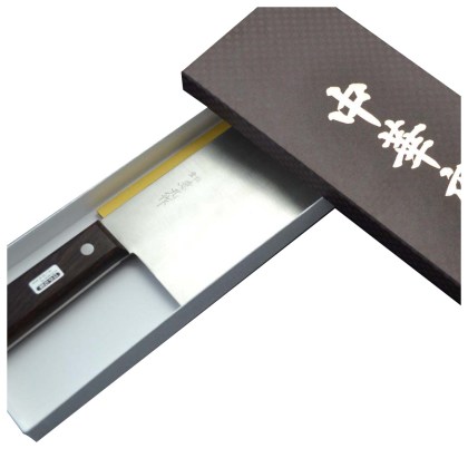 Kanemoto Carbon steel Chinese cleaver 220mm