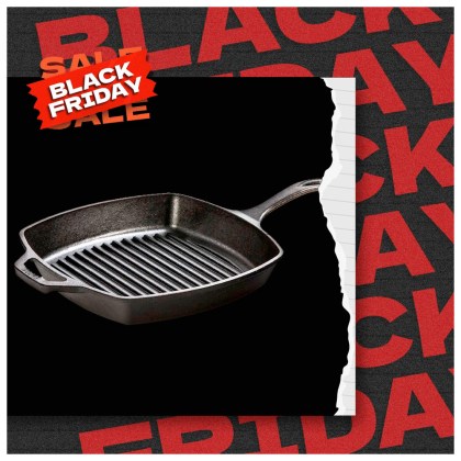 LODGE Cast Iron Square Grill Pan26,67 cm 