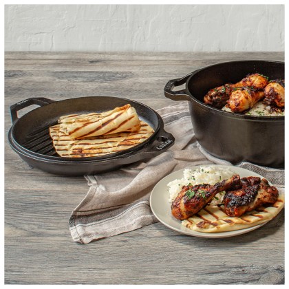 LODGE Cast Iron Double Cookware Chef Collection 5,67Lt offers I