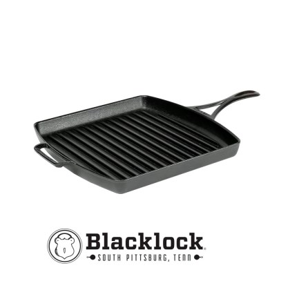 LODGE Blacklock Cast Iron Square Grill Pan 30,48cm