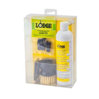 LODGE Care and Cleaning Kit for Enameled Cast Iron Cookware