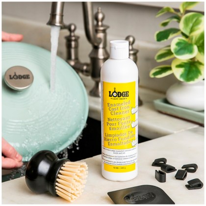 LODGE Care and Cleaning Kit for Enameled Cast Iron Cookware