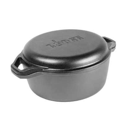 LODGE Cast Iron Double Cookware Chef Collection 5,67Lt