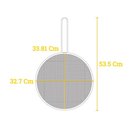 LODGE Stainless Steel Protective Pan Sieve 33cm