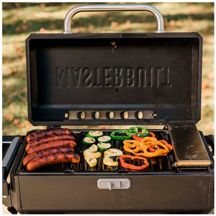 Masterbuilt Portable Charcoal Grill and Smoker with Cart