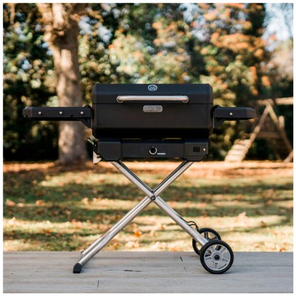 Masterbuilt Portable Charcoal Grill and Smoker with Cart