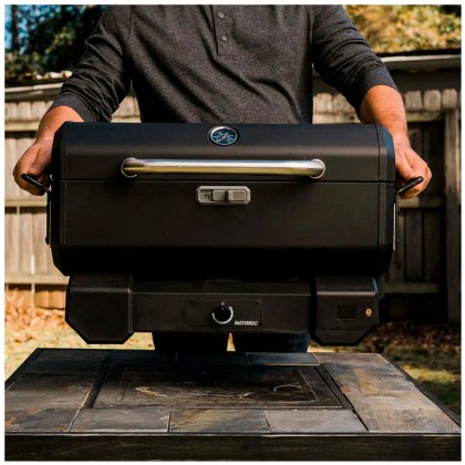 Masterbuilt Portable Charcoal Grill and Smoker with Cart