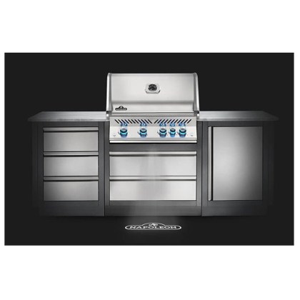 Εντοιχιζόμενη Ψησταριά Υγραερίου Napoleon Prestige Pro 500 Built-In Natural Gas COMBO