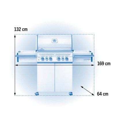 Napoleon Prestige Pro 500 Stainless Steel Natural Gas