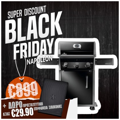 Napoleon Rogue 425 Black Gas Grill