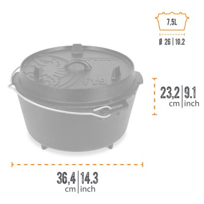 Petromax Dutch Oven With Legs