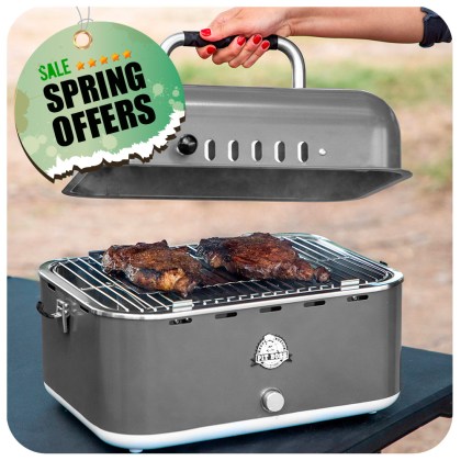 Pit Boss Portable Charcoal Grill PBCSL200