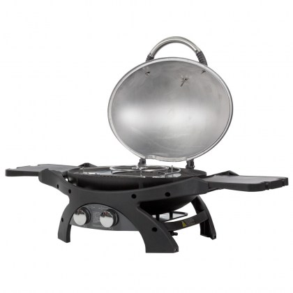 Pit Boss Portable Gas Grill Sportsman 2 Grey - 30mb, with manifold kit