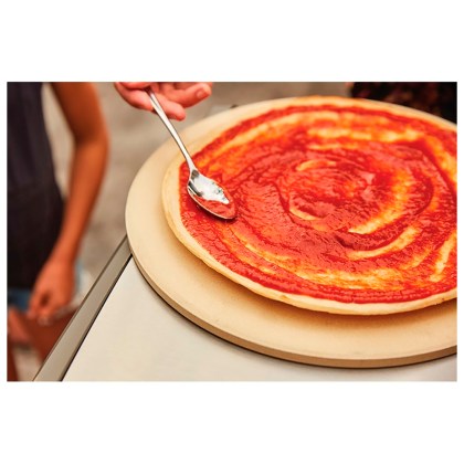 Pizza Stone Napoleon SET 2pcs Στρόγγυλη Πέτρα Ψησίματος για Πίτσα