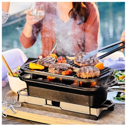 Sportsmans Pro Cast Iron Grill