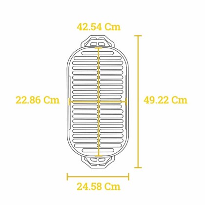 Sportsmans Pro Cast Iron Grill