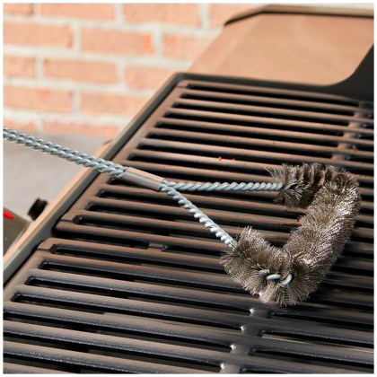 WEBER Grill Brush Three-Sided 46cm 