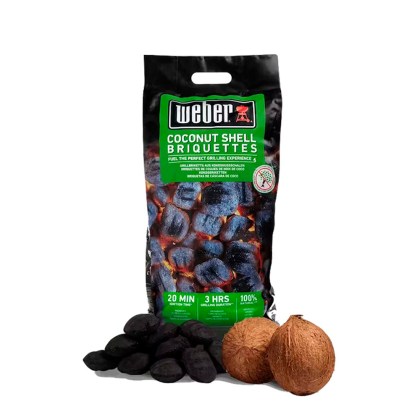 Weber Coconut Shell Briquettes 4kg Package