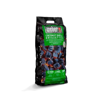 Weber Coconut Shell Briquettes 4kg Package