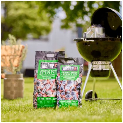 Weber Coconut Shell Briquettes 4kg Package