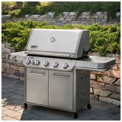 Weber Gas Grill Summit S - Stainless Steel