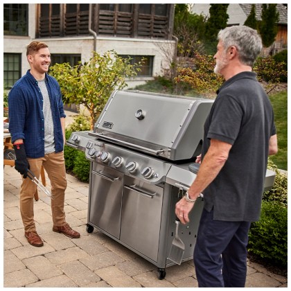 Weber Gas Grill Summit S - Stainless Steel