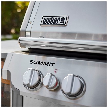 Weber Gas Grill Summit S - Stainless Steel