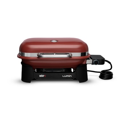 Weber Lumin Compact Electric Grill - Crimson