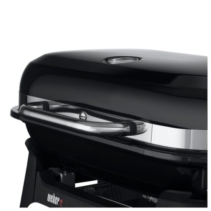 Weber Lumin Compact Electric Grill With Base - Black