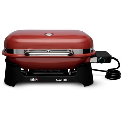 Weber Lumin Electric Grill - Crimson