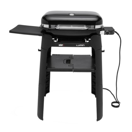 Weber Lumin Electric Grill With Base - Black